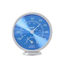 Large Numbers Wireless Hygrometer Mechanical Humidity Meter Wall Hanging Thermometer  Indoor Use mėlyna