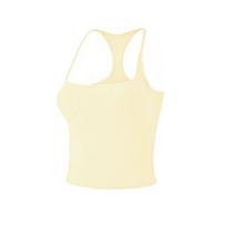 Women's Backless Criss-Cross Strap Yoga Tank with Chest Pads, Perfect for Running, Fitness, and Sports. XL
