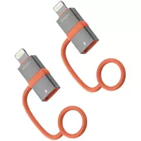 USB-C į Lightning adapteris 4smarts 541522, 27W PD, 2 vnt. pakuotė