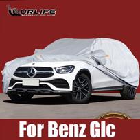 Pilnas automobilio dangtis sniego ledo dulkės saulės UV gaubtas Oxford audinio automobilio lauko dangtis, skirtas Mercedes Benz GLC 200 260 300 For Benz GLC