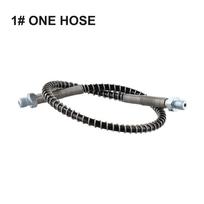 Aukšto slėgio žarna M10*1 sriegis su spyruokline apsauga 1# One hose