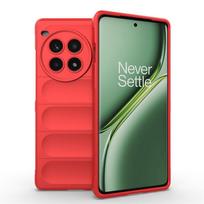 Oneplus ACE 3 Pro dėklas Silikoninis Skystas TPU Madingas Apsauginis Telefono Oneplus ACE 3 Pro Viršelis Guminis Šarvuotas Smūgiams Atsparus Dėklas OnePlus ACE 3 Pro 5G raudona