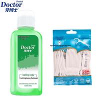 Dr. Tooth Baking Soda Mouthwash & Dental Floss Set