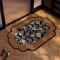 Super sugeriantis vonios kilimėlis, pagamintas iš diatomito, apsaugantis nuo kritimo, greitai džiūstantis, neslystantis kojų kilimėlis vonios durims 40x60cm15.7x23.6in