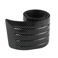 90/104cm Apsauginė juosta Bamperis Antivibracinė guminė juosta Automobiliui Anglies pluošto bagažinės kilimėlis Galinių durelių apdailos juosta Galinė 90cm