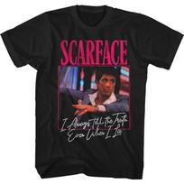 1983 Scarface Scarface Scarface Al Pacino Tony Movie Joint Retro T-shirt for Men and Women The Same Loose and Breathable S įvairiaspalvis