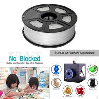 ABS Filament 1.75mm for 3D Printer +/- 0.02mm 1kg Spool (2.2lbs) gryna