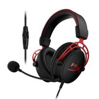 HyperX Cloud Alpha Gaming Headset with Volume Control Red Includes Bonus Original Data In-Line Box, (HX-HSCA-RD/AS), (4P5L1AB#UUF)