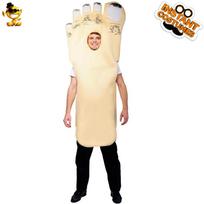 Halloween couple's big foot onesie show props costume masquerade cos play party costume One size fits all