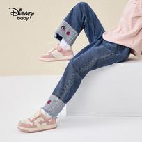 Disney Girls' Straight Leg Denim Jeans 140