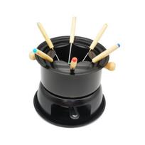 Large Capacity Carbon Steel Chocolate Fondue Cup for Parties and Event Uniform Heating Melting Mug for Cheese Butter 1