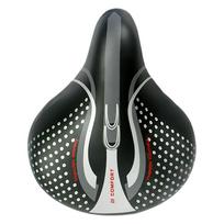 Electric Bike Suspension PU Leather MTB Bike Seat Suspension Comfort Bicycle Saddle Cushion Shock Absorbing MTB Road Bike Saddle juoda