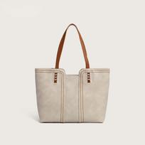 ashion ersatile ew tylish Simple etro arge apacity Shoulder ortable Commuter ig Bag omen pilka spalva