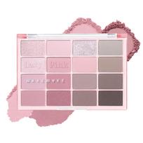 wakemake Soft Blurring Akių šešėlių paletė Lazy Pink 16 Korėjietiška Natūrali 10, Blurinanti, Spalvos, Matinė, Blizganti, Kosmetika, Akių šešėliai, Spalva, Pradedantiesiems
