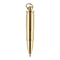 Essential Brass Small Pen Brass Short Ballpoint Pen Handmade Brass Pen for Hiking Camping and Outdoor Tasks 1