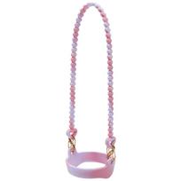 Silicone Water Bottle Sling Carrier Holder Anti-slip with Strap Water Cup Sling Strap Soft Water Bottle Lanyard for Cup šviesiai violetinė spalva