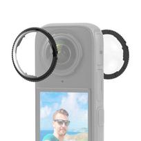 Insta360 X4 PULUZ rotacinis optinio stiklo objektyvo apsauginis dangtelis (Skaidrus) skaidri