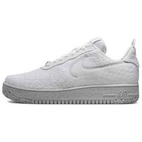 Nike Vyriški Air Force 1 Crater Flyknit Next Nature Triple White Vyriški sportbačiai Summit-White Platinum-Tint DM0590-100 38.5