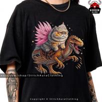 Princess Donut and Mongo Shirt,Dungeon Crawler Carl Tee Fantasy Book Reader Geeky Cat Lover Tshirt Donu Mongo Bookish Merch,Matt Dinniman 3XL