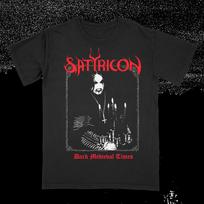 Satyricon Tamsių Viduramžių Laikų Grupės Marškinėliai Unisex Juodas Metalas Marškinėliai L black