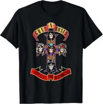 Guns N' Roses Oficialus Kryžiaus Marškinėliai L
