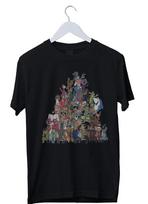 Hanna barbera characters Scooby Flinstones Jetsons Men's and Women's T-shirts Mens S M L XL 234XL XL