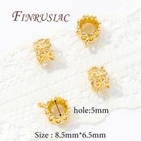 18K Gold Plated Bailes For Jewelry Pendant Connectors Bail Clasps,Supplies For Jewelry DIY Accessories 5 pieces