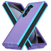 case for Samsung Z FOLD 7 6 5 Anti fall and shock-absorbing protective shell tough With Holder Kickstand plain Anti-Fingerprint Galaxy Z Fold7