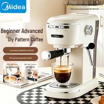 Midea MA-KFE07 15-Bar Espresso Machine with NTC Temp Control & Steam Frother