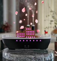 New Arrival Pirate Ship Ultrasonic Humidifier with Night Light  Auto Shut-off Aromatherapy Diffuser Kids Room Decor Novelty Gift Type-C juoda