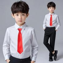British Style Primary School Summer Short Sleeve Uniform Set for Graduation Photos & Kindergarten 150 cm