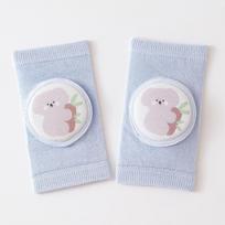 Summer Baby Knee Pads & Elbow Guards for Crawling and Walking Protection One Size (0-4 years) white