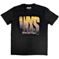 INXS Listen Like Thieves Tour Official Mens Unisex T-Shirt S