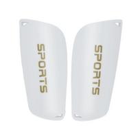 Adult Youth Children's Soccer Football Shin Guards with EVA and Plastic Protective Calf Pads M balta