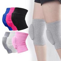 High Quality Knee Brace Protective Knee Support Sleeve Sports Kneepad Dance Yoga Volleyball Knee Pads for Children Adults juoda