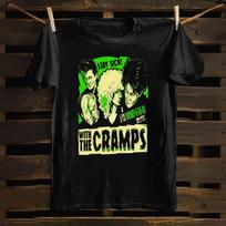 The Cramps, Stay Sick Promo Show, Whiskey A Go-Go Cotton T -Shirt XL XL