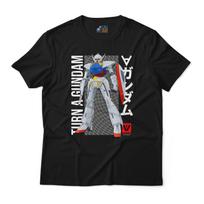 Mobile Suit Turn A Gundam Graphic T-Shirt Mecha Anime Tee - Unisex 4XL