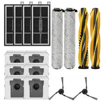 For MOVA Z70 Ultra Roller Robot Vacuum Cleaner Maintenance Kit 1 Pair Main Brush 2 Side Brushes 2 Roller Mops 4 HEPA 6 Bags China Mainland