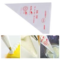100PCS Disposable Piping Bags PP Pastry Bags Easy To Use Transparent Pastry Bags Large  Bakery M