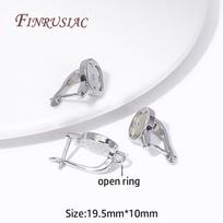 DIY Jewelry Making Earring Multi Styles 18K Gold Plated Natural Shell Earrings Clasps Hooks Earwires Fasteners Accessories 1 pair
