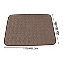 Cooling Pad For Dog Washable Breathable Portable Ice Silk Dog Cooling Blanket For Sofa Bed Floor Crate Car Seat Kennel Small raudona