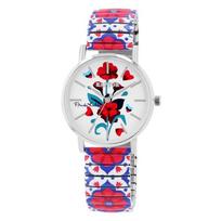 Montre - RAPTOR - Frida Kahlo Edition - Multicolore métal - Bracelet acier extensible - Quartz Miyota 2035 gryna