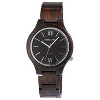 Montre femme - EXCELLANC - Excellanc - Bois de santal marron - Mouvement quartz - Verre minéral ruda