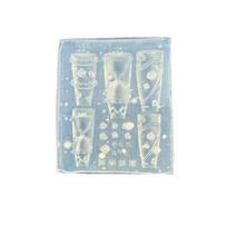 1Pcs 3D Snake Rose Flower Silicone Nail Mold Transparent DIY Nail Art Decor Template Manicure Tool Jewelry Crafts