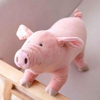 14/40cm Gyvas Mielas Animacinis Kiaulytės Pliušinis Žaislas Kimštas Minkštas Gyvūnas Kiaulytės Lėlė Gimtadienio Dovana Žaislas Kawaii Dovana Mergaitėms Augintinio Lėlė 14cm white