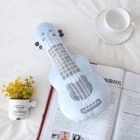 Tikroviška gitaros pagalvė, iškamšytas muzikinis instrumentas, pliušinė atlošo pagalvė, namų dekoracija, šauni gimtadienio dovana berniukams ir mergaitėms S