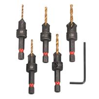 Adjustable Countersink Drill Bit Set With Hex Shank For Woodworking And Metal Drilling For Hand And Bench Drills China Mainland