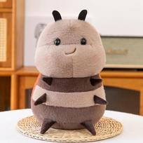 25CM mielas mažas bičių pliušinis žaislas, kūrybinga boružėlės kūdikio Kawaii lėlė, kaip gimtadienio ir Kalėdų dovana vaikams 25cm beige