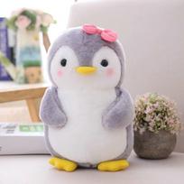 Kūrybingas Cudding vaisinis pingvinas pliušinis kimštas žaislas Mielas pora pingvinas pliušinis lėlės žaislas Namų dekoras Žaislai Gimtadienio dovana 23cm