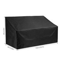 Outdoor Garden Bench Cover Waterproof Chair Cover Windproof Oxford Fabric For Outdoor Furniture Protection